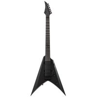 Solar Guitars : V1.6FR SVART+ Carbon Black