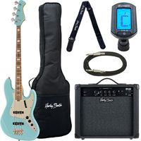 Harley Benton : MV-4JB Daphne Blue Set