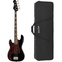 Harley Benton : MV-4P LH Black Bundle