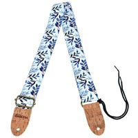 Cascha : Ukulele Strap Blue Twigs Veg