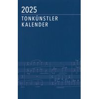 Musikverlag Robert Lienau : Tonknstler-Kalender 2025