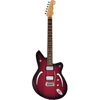 Reverend Guitars : Airsonic W Metallic Red Burst