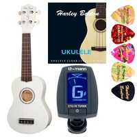 Harley Benton : UK-12 White Bundle