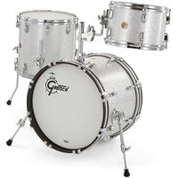 Gretsch Drums : USA Custom 18 Silver Sparkle