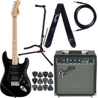 Squier : Sonic Strat HSS Black Set