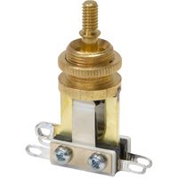 Switchcraft : Short Toggle Switch Brass