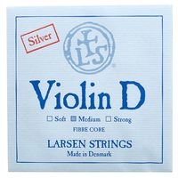 Larsen : Violin String D Silver Medium