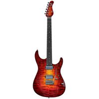 Mayones Guitars : Aquila Elite S 6 Lava Burst