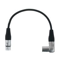 the sssnake : SK233-0,3 angled XLR Patch MF
