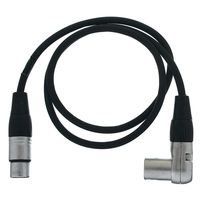 the sssnake : SK233-0,9 angled XLR Patch MF