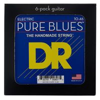 DR Strings : Pure Blues PHR-10 6-Pack
