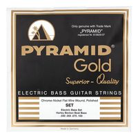 Pyramid : Gold Flatwound Set BeatBass