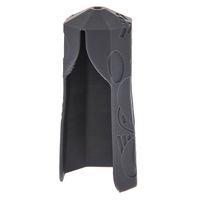 Syos : Long Cap Alto Anthracite Metal