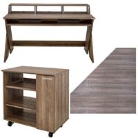 Glorious : Sound Desk Pro Rack Set Walnut