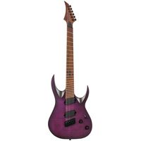 Solar Guitars : A1.6FDPB-FF Flame Purple Burst