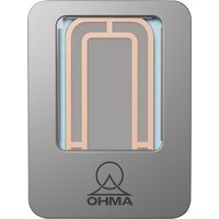 Ohma World : Window Screen Teal and Apricot