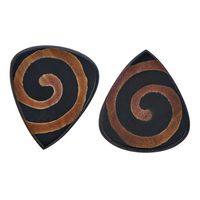 Harley Benton : Eclipse Horns Swirl Pick Set