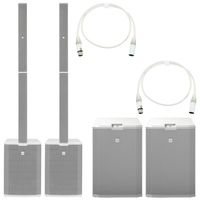LD Systems : Maui 44 G2 WH Power Bundle