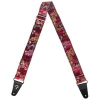 Fender : Satin Dragon Strap Wine