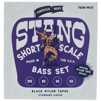 La Bella : 760N-MUS BK Nylon Stang Bass