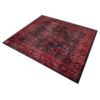 Drum N Base : Vintage Drum Rug Black-Red