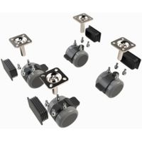 BLACKPANTHERSYSTEM : Caster Set with 4 casters