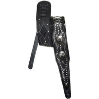 Jodi Head Guitar Straps : RJ Cash Black / Black Diamond