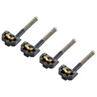 Hipshot : 4 KickAss Saddle Set - Black