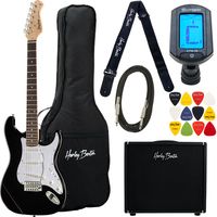 Harley Benton : ST-20 BK Std.DNAFX AmP20 Set