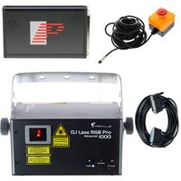 Stairville : DJ Lase RGB Pro 1000 Bundle