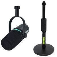 Shure : MV7i Desktop Stand Bundle