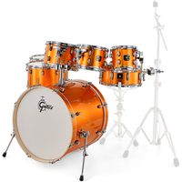 Gretsch Drums : Energy Orange Sparkle 7pcs Set