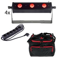 Varytec : Giga Bar HEX 3 BAT Bundle