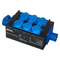 Botex : Power box BO-6-S2-16 CEE 1ph