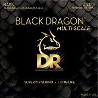 DR Strings : Black Dragon DBSMB5-45 Coated