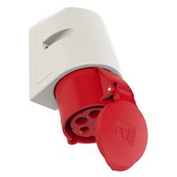 PCE : 125-6 Wall Socket 32A 5pol