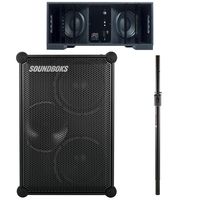 Soundboks : 4 Black + Sub Portable Bundle