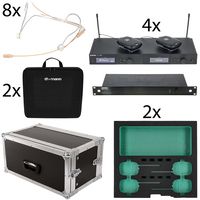 Shure : SLXD 8-CH Theatre G59 Set