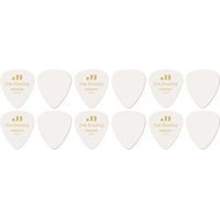 Dunlop : Celluloid White Pick Medium