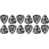 Dunlop : Celluloid Black Pearloid MD