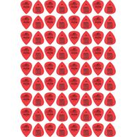 Dunlop : Tortex TIII Pick .50 mm 72