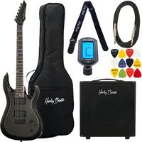 Harley Benton : R-446 Graphite DNAFX AmP10 Set