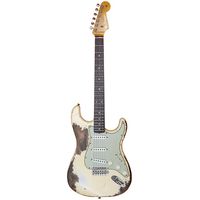 Fender : 62/63 Strat SHR Vintage White