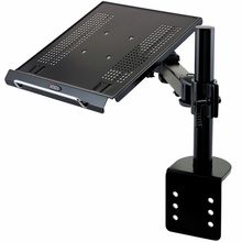 DJ PA Laptop Stativ Mixer Halterung Controller Stand Notebook Halter Ablage weiß 