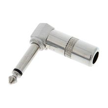 Velleman CA023 – Set Di 2 Prese Jack Mono Da 6,3 Mm In Metallo Placcato Oro, Per Cavo Fino A 6 Mm, Saldabili