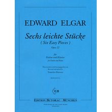 Edition Butorac Elgar 6 Leichte Stücke Violin