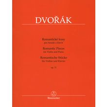 Bärenreiter Dvorak Romantische Stücke