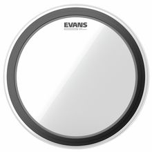 18 pouces Evans Peau de résonance de grosse caisse noire Evans EQ3 