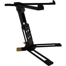 AxcessAbles DJ Laptop Stand with Travel Bag | Musician's Portable Laptop  Stand Foldable| Aluminum Folding Laptop Stand for MacBook, Computer DJ 