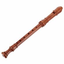 Flauto Dolce Soprano Moeck 1219 – Modello Scolastico Barocco, Impugnatura Per Mancini, In Acerbo, 2 Pezzi, Doppi Fori Per C E D, Accordatura 442 Hz